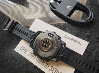 Garmin epix Pro (Gen 2) Sapphire Edition GPS Watch - Carbon Gray/Black, 47mm