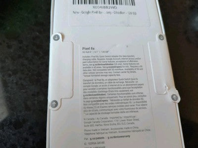 Google Pixel 8a - 128 GB - Obsidian (Unlocked)