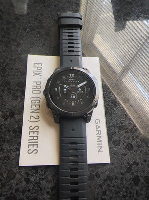 Garmin epix Pro (Gen 2) Sapphire Edition GPS Watch - Carbon Gray/Black, 47mm